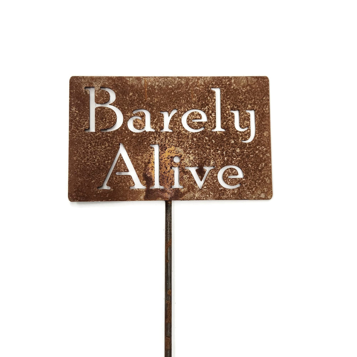 Funny Garden Stake 20 to 33 Inches Tall (Cocktail Garden, Large 28" Tall)