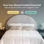 Olive + Crate Bamboo Comforter - Queen Size Duvet Insert, 88"x90"