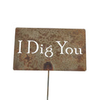 Funny Garden Stake 20 to 33 Inches Tall (The Orchard, Large 28" Tall)
