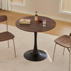 Round Dining Table, 31.5" Tulip Table (White)
