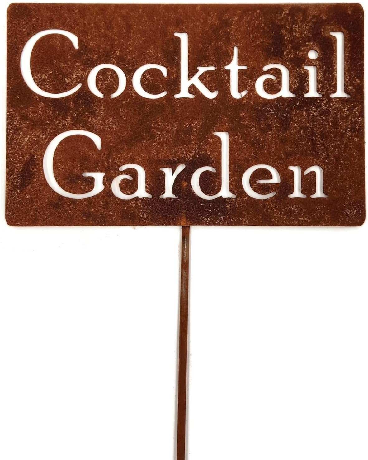 Funny Garden Stake 20 to 33 Inches Tall (Cocktail Garden, Large 28" Tall)