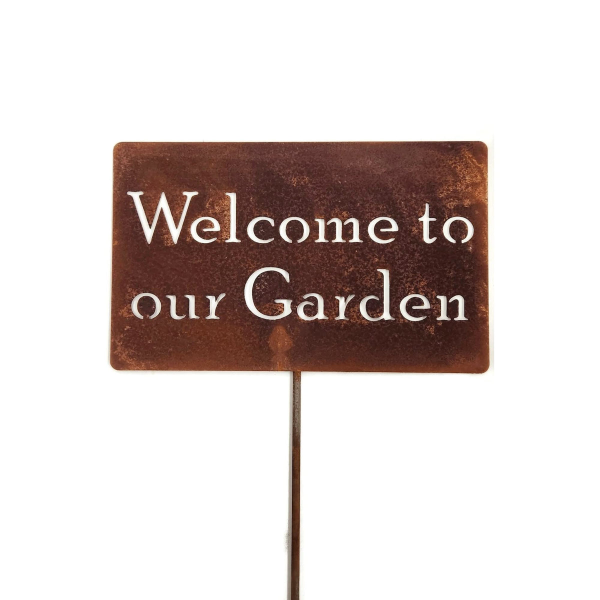 Funny Garden Stake 20 to 33 Inches Tall (Now Grow You sons of Bitches, Large 28" Tall)