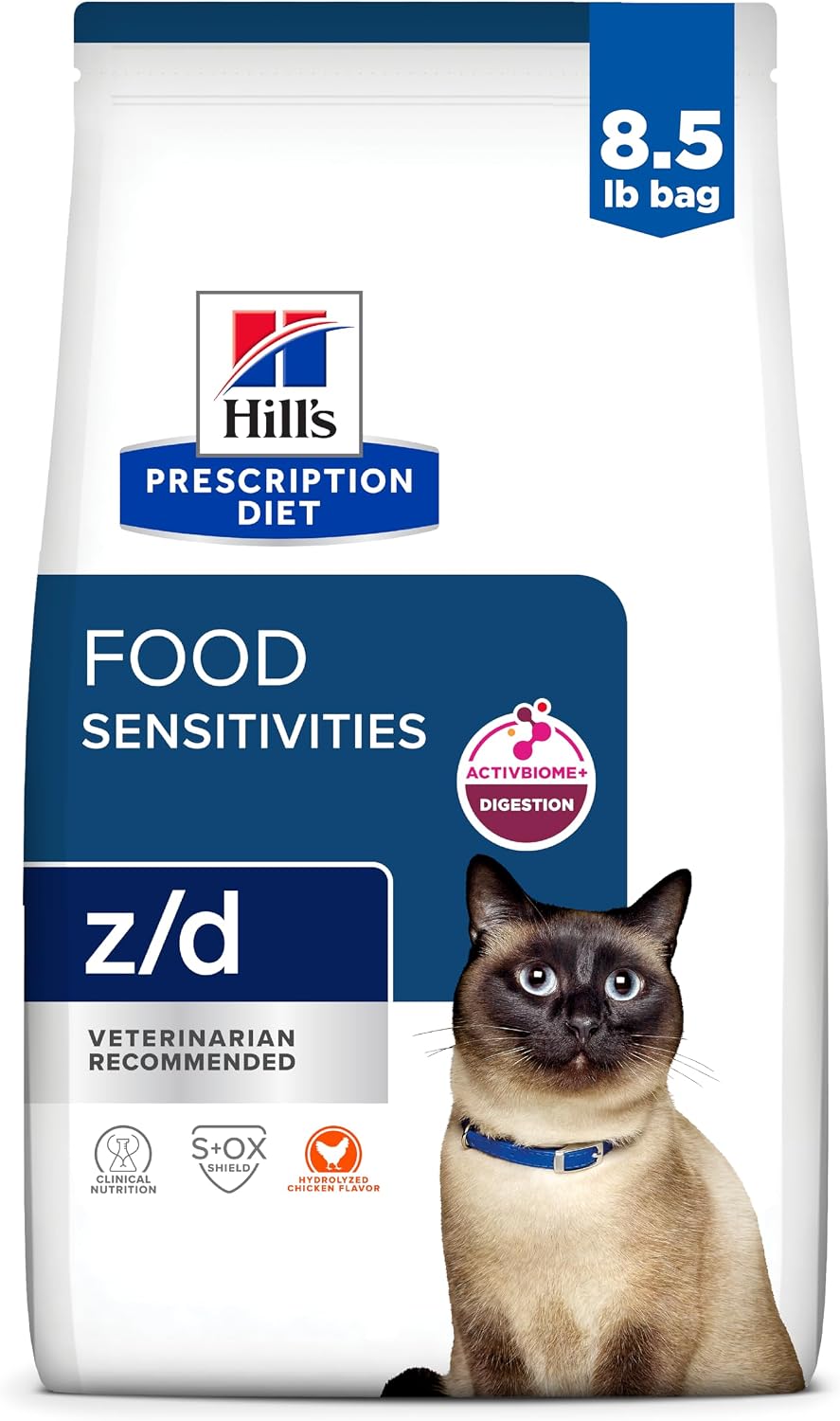 Hill's Prescription Diet z/d Skin/Food Sensitivities Dry Cat Food