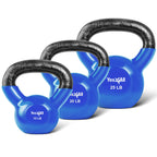 Yes4All Vinyl Kettlebells, Versatile Set
