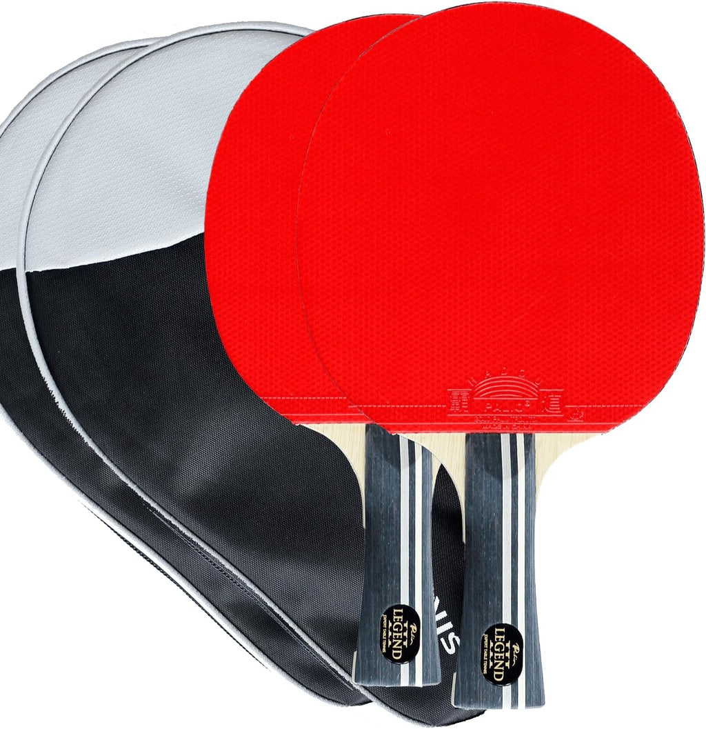 Palio Legend 3.0 Table Tennis Racket & Case | ITTF-Approved Advanced Ping Pong Paddle | Maximum Power, Speed & Spin
