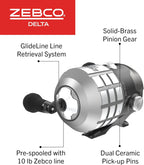 Zebco Delta Spincast Fishing Reel