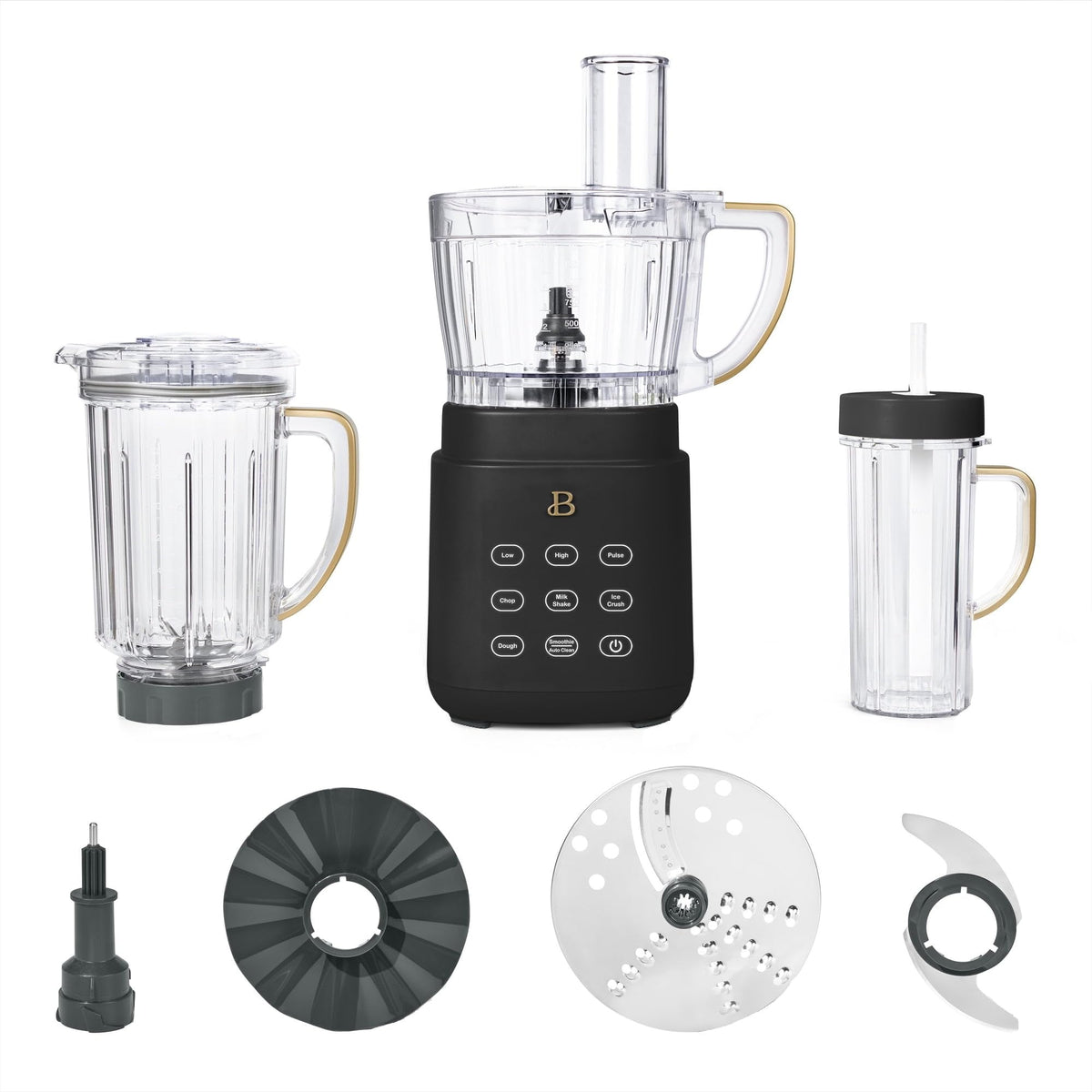 Blender and Food Processor Combo, Personal Smoothie Blender