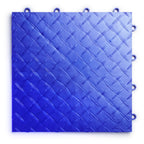 SnapLock RaceDeck Diamond 12"x12" Interlocking Garage Tiles, 48pk, Red