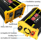 4000W 12V to 110V/220V Solar System Combination Inverter Solar Panel Kit Solar Generator Home Grid System 30A Controller + 18w12v Solar Panel (Color : Black, Size : 12V-110V)