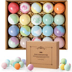 ZenBombs Bath Bombs Set, Natural Shea Butter & Safe Oil Bath Bomb