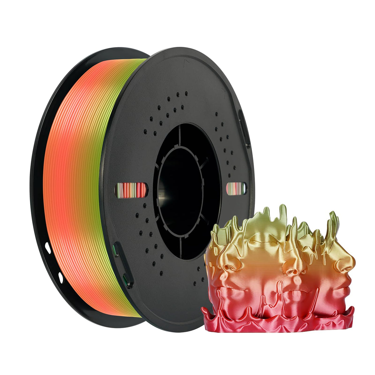 Kingroon 16KG PLA Filament Bundle 1.75mm 3D Printer Filament Multicolor Pla Filament Bulk for Most 3D Printer, Dimensional Accuracy +/- 0.02 mm, 1kg Spool,16 Rolls,16 Colors