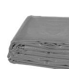 Heavy Duty Tarp, 12mil Thick PVC Vinyl, 10' x 12', White