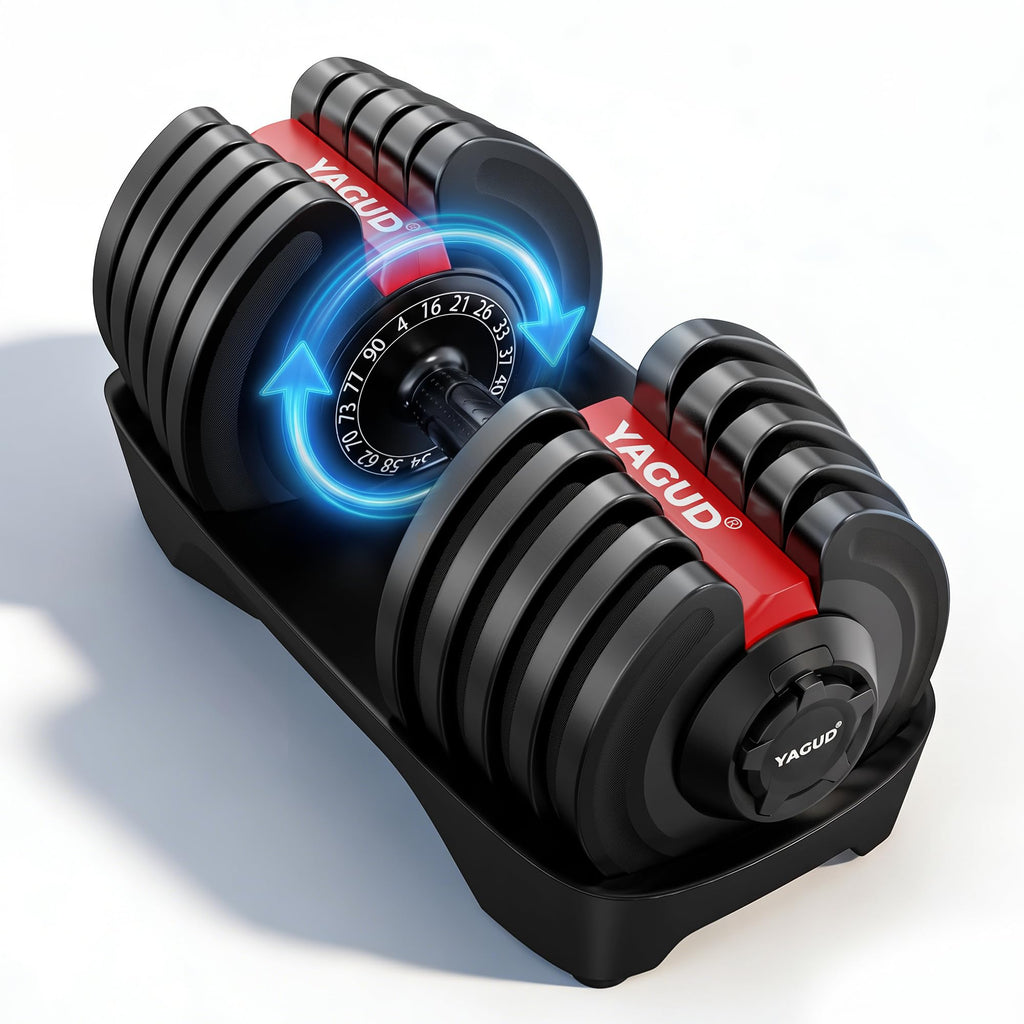 Yagud Adjustable Dumbbell Set, 40/50/90lbs Adjustable Weights Dumbbells