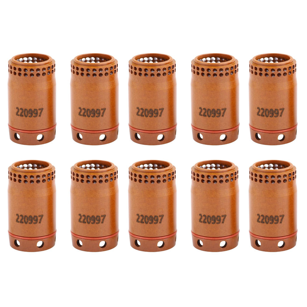 10 Pcs 420156 Plasma Retaining Cap Fit for Hypertherm Powermax 65 Torch