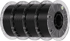 Creality Hyper PLA Filament 1.75mm, Black, 4-Pack, 4KG