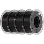 Creality Hyper PLA Filament 1.75mm, Black, 4-Pack, 4KG