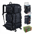 Goture 72L Fishing Tackle Backpack with Cooler & 4 3700 Tackle Boxes