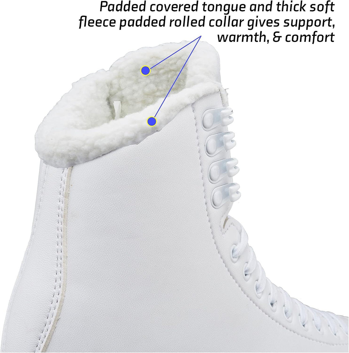 Jackson Classic Model 380/381 Figure Ice Skates for Women and Girls Bundle with Skate Guards Just Launched 2023