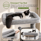 Globlazer Cat Tree Tower with Scratching Post for Indoor Cats, F53