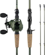KastKing Spartacus II Twin-Tip Fishing Rod and Reel Combo