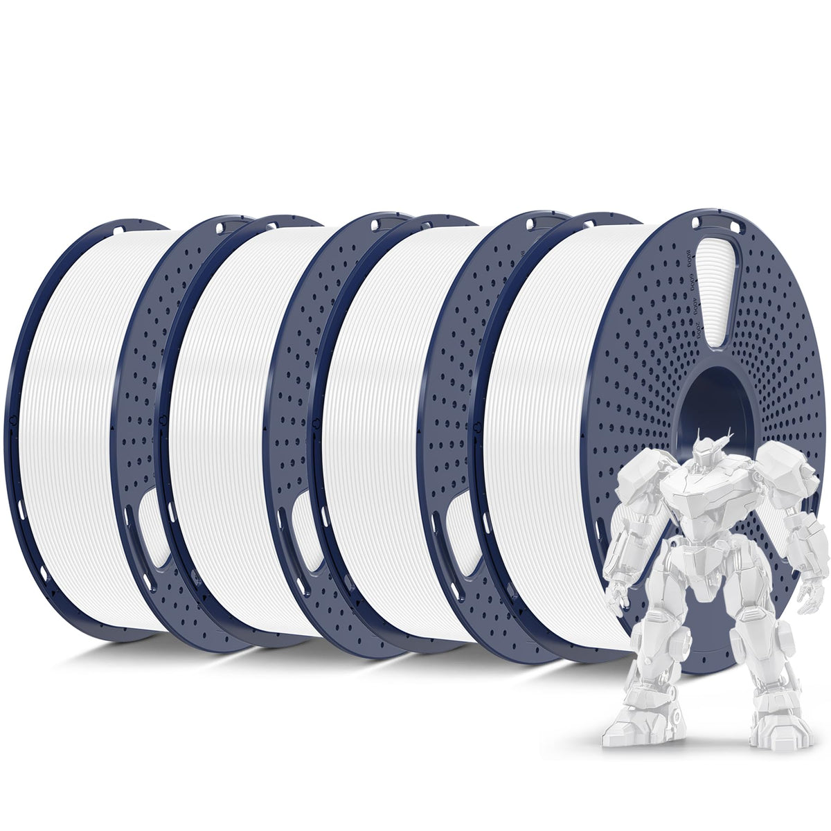 SUNLU PETG Filament 1.75mm,10kg,10 Packs Multi-Color