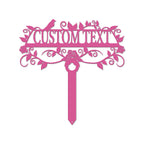 Lewis Design Company Rose Garden Custom Stake