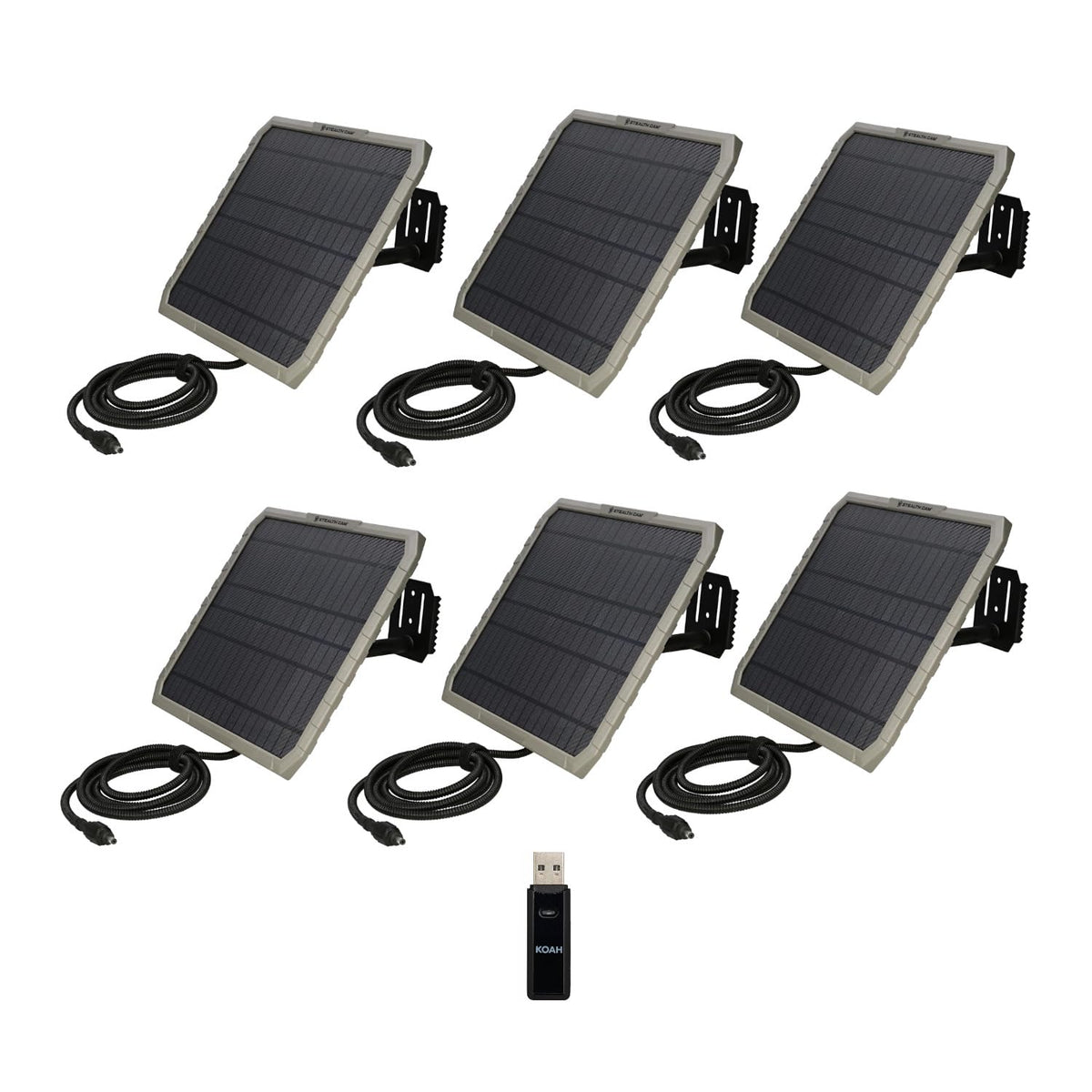 Stealth Cam FieldMAX External 10-Inch Solar Panel Bundle