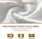 DoCred Toddler Bed, Upholstered Toddler Bed for Girls&Boys