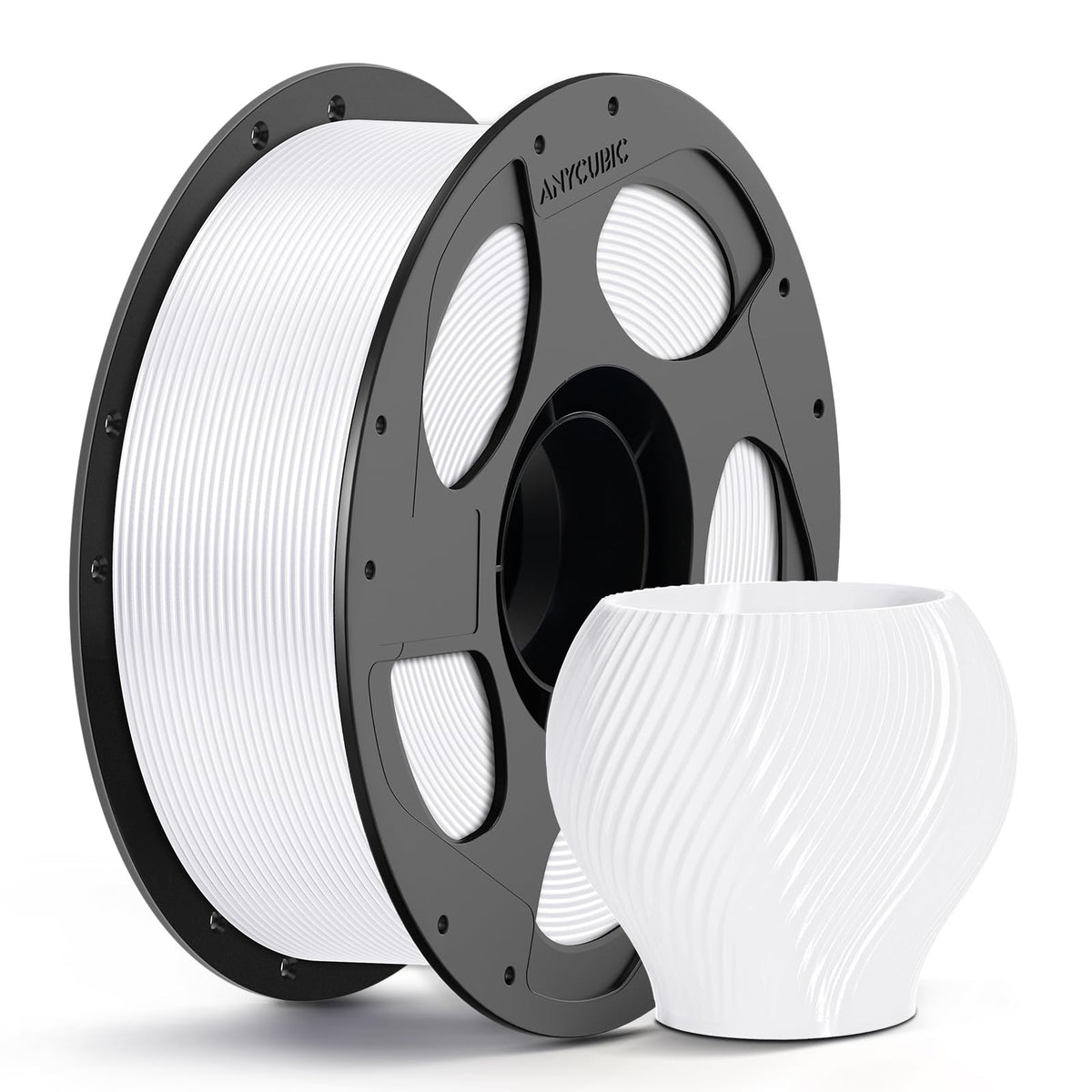 ANYCUBIC PETG Filament 1.75mm, Multicolor Bundle 10KG, Reusable Spool