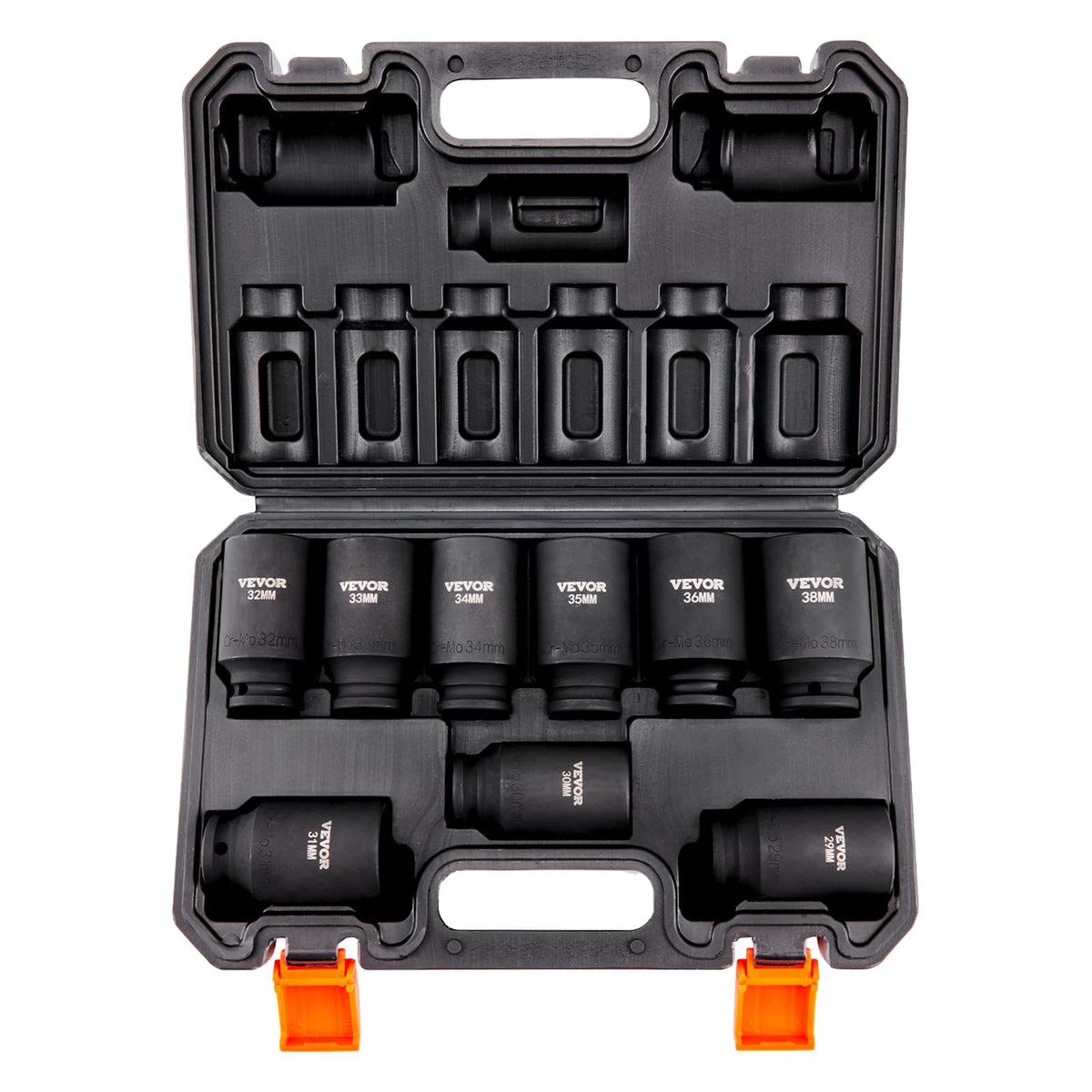 VEVOR 91-Piece 1/2" Drive Impact Socket Set, Deep & Shallow Kit