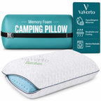 Vaverto King Size Memory Foam Pillows - Firm Pillow - King Size 2-Pack