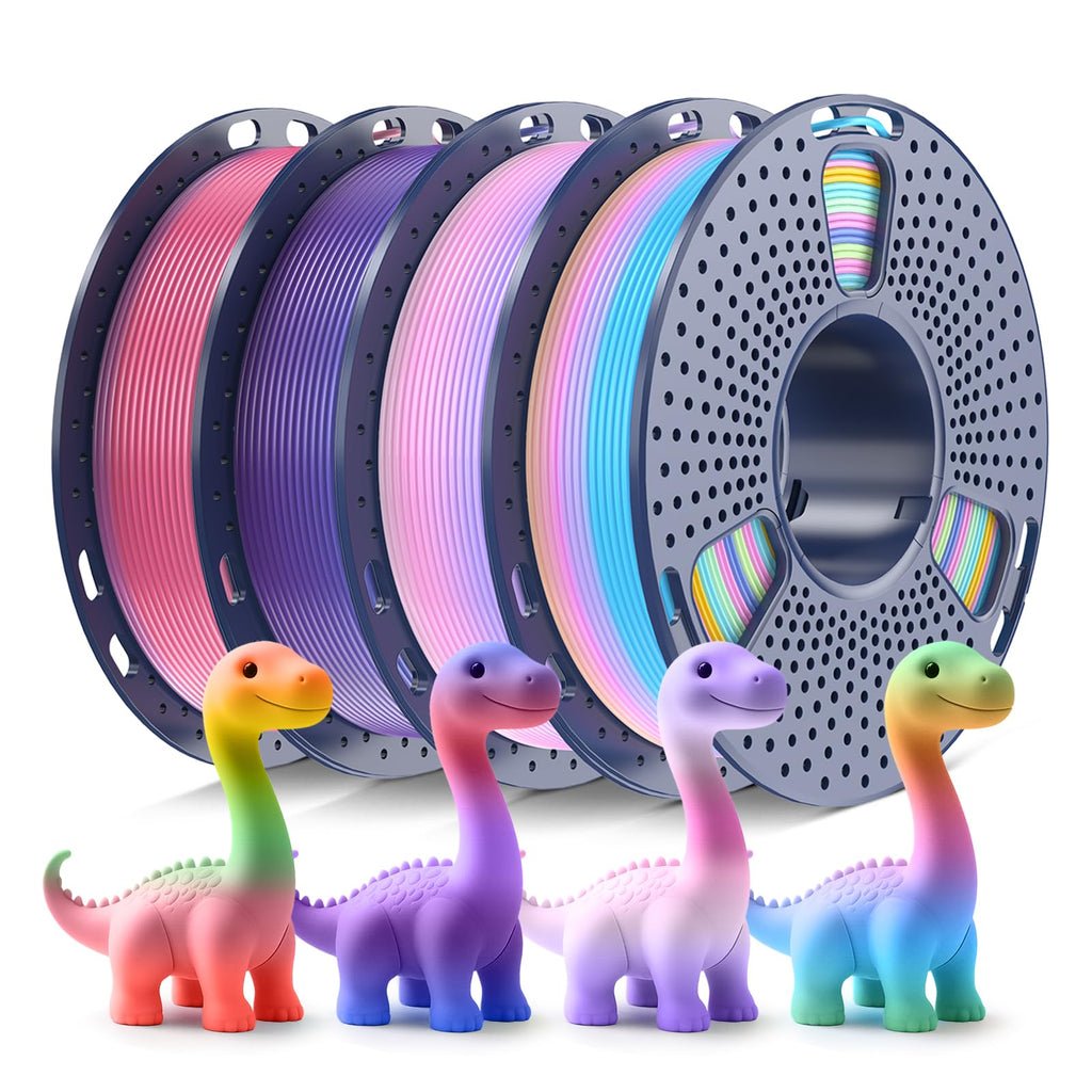 SUNLU PLA+ Filament 1.75mm, 16 Pack 250g Spools, Upgraded Formula