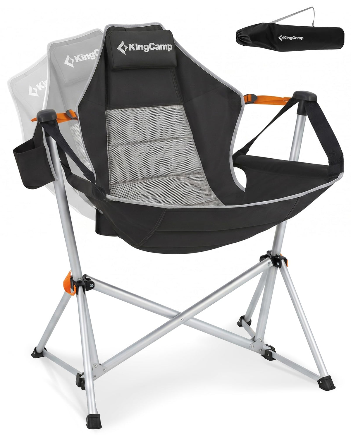 KingCamp Hammock Camping Chair, 400lbs Heavy Duty Swing Chairs for Adults