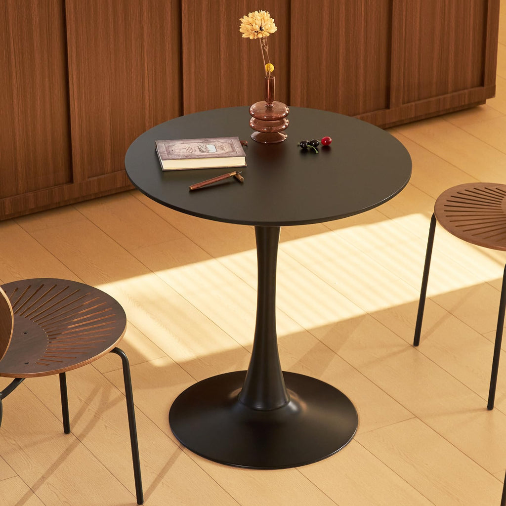 Round Dining Table, 31.5" Tulip Table (White)