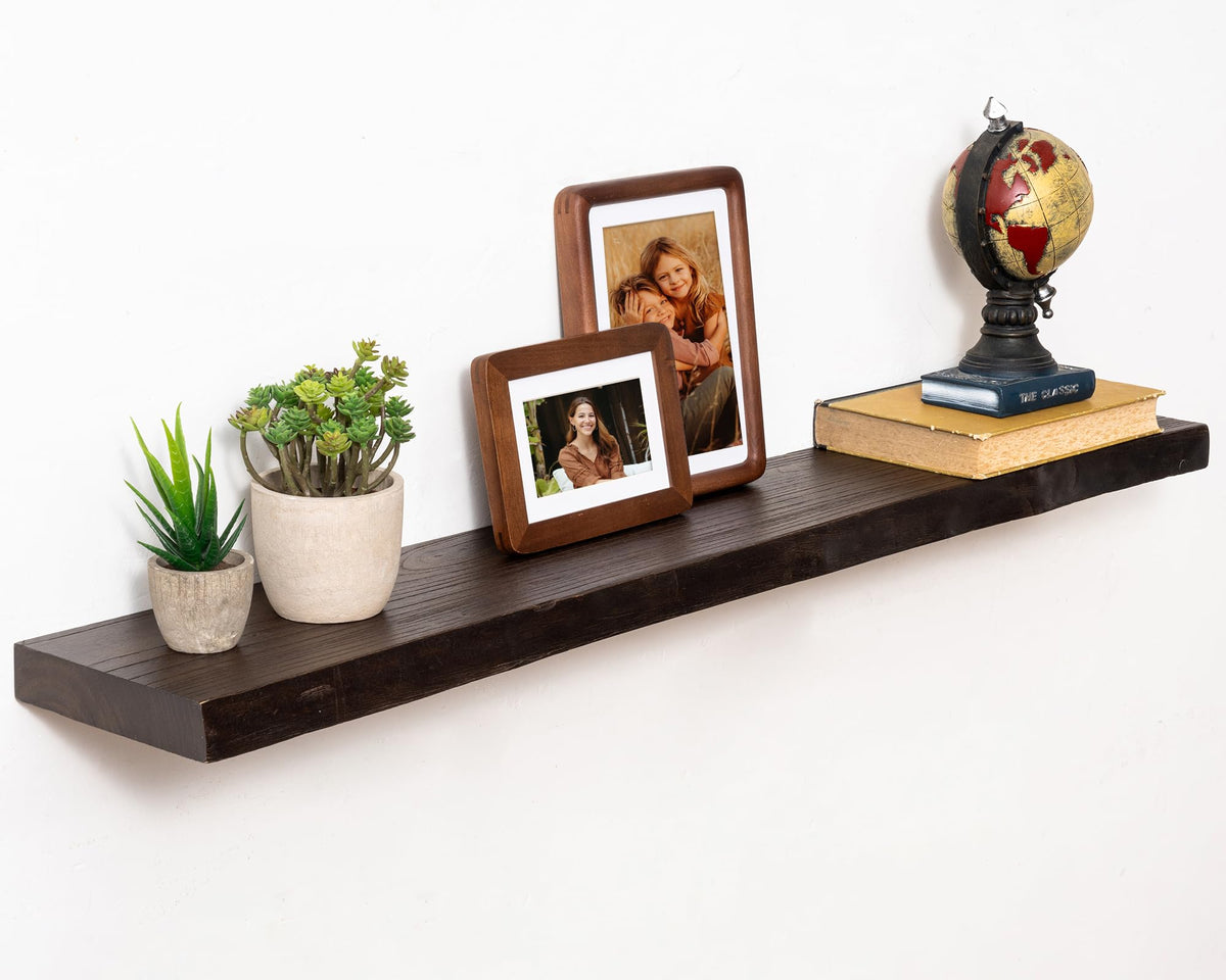 Marsmiles 55in Long Floating Shelves for Wall Mounted, 1Pack|Natural