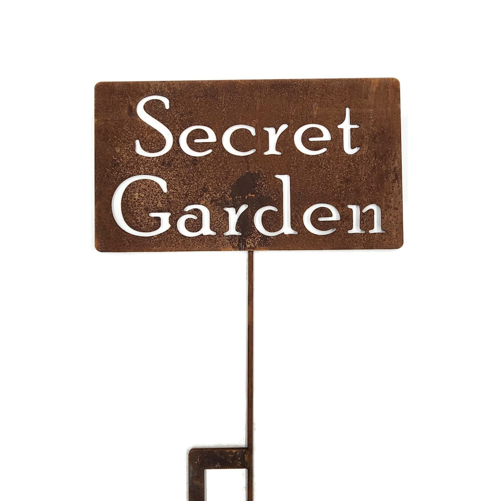 Funny Garden Stake 20 to 33 Inches Tall (Hosta La Vista, XL 33" Tall)