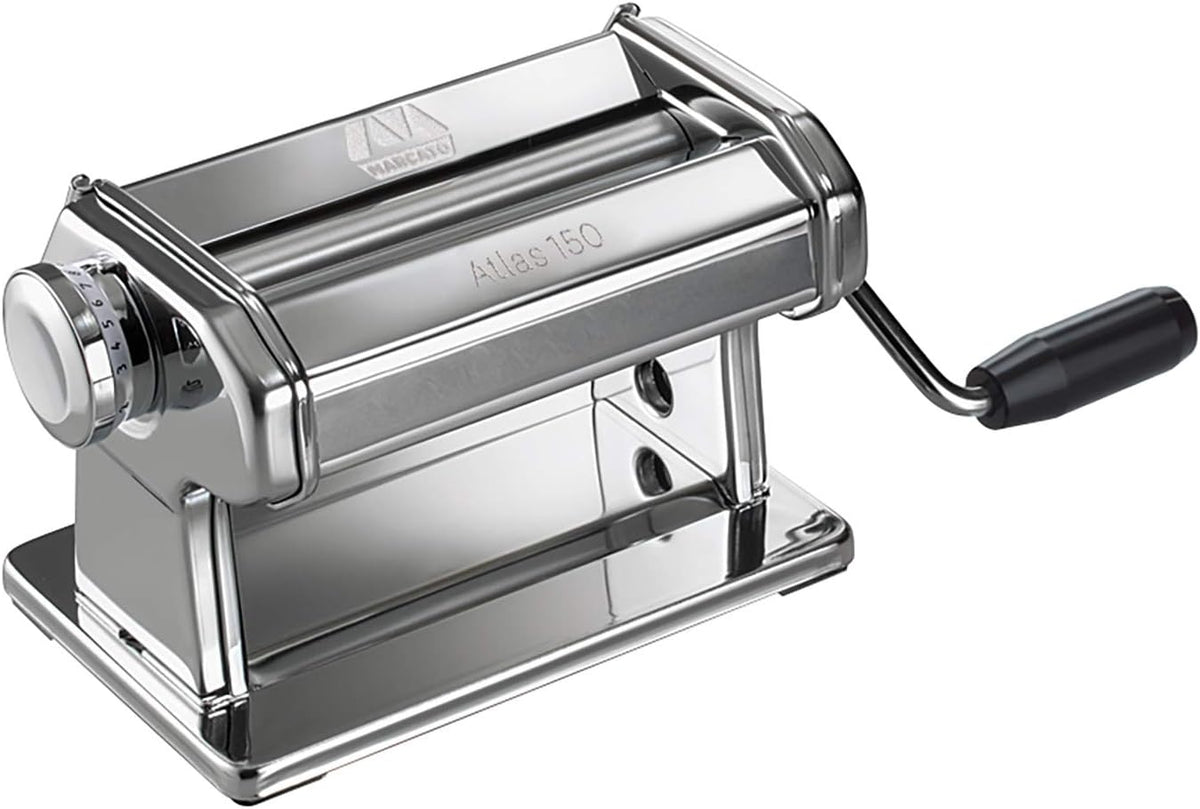Marcato Trenette Attachment for Pasta Fresca Machine – Narrow Flat Pasta Cutter, Chrome Steel Construction, Made in Italy