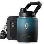 Coolflask Titan 2 Gallon Water Bottle Insulated with Large Spout Lid