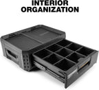 ToughBuilt StackTech 1 Drawer Tool Box, Stackable Organizer, 50 lb Capacity