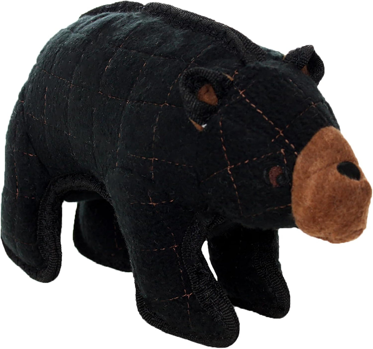 TUFFY® 5 Pack Jr Bear, Hippo, Bone, Stego & GearRing Durable Plush Dog Toys