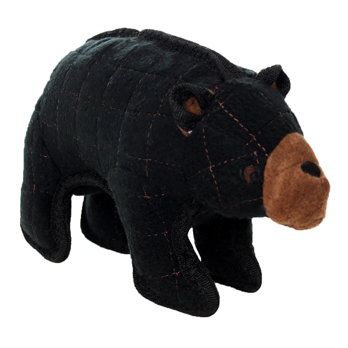 TUFFY® 5 Pack Jr Bear, Hippo, Bone, Stego & GearRing Durable Plush Dog Toys