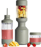 Beast Mega 1200 Plus Countertop Blender, XL Vessel, Sage, 1200W
