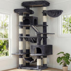Heybly Cat Tree, 68 inch Multi-Level Cat Tower for Indoor Cats HCT025G