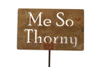 Funny Garden Stake 20 to 33 Inches Tall (Hosta La Vista, XL 33" Tall)