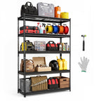 VEVOR Storage Shelving Unit 5-Tier Adjustable 2000 lbs Capacity 60"x24"x78"