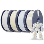 SUNLU PLA Plus Filament 1.75mm, 10KG Bundle, Black & White