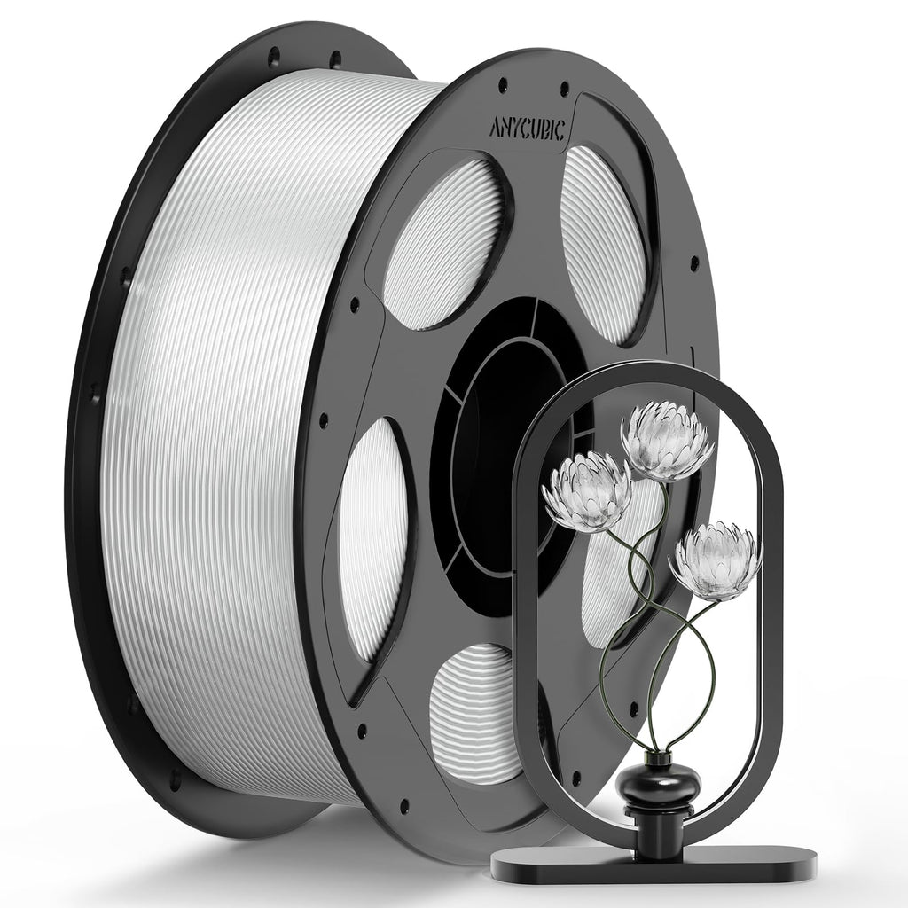 ANYCUBIC PETG Filament 1.75mm, Multicolor Bundle 10KG, Reusable Spool