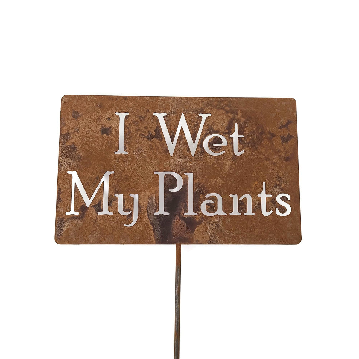 Funny Garden Stake 20 to 33 Inches Tall (Hosta La Vista, XL 33" Tall)
