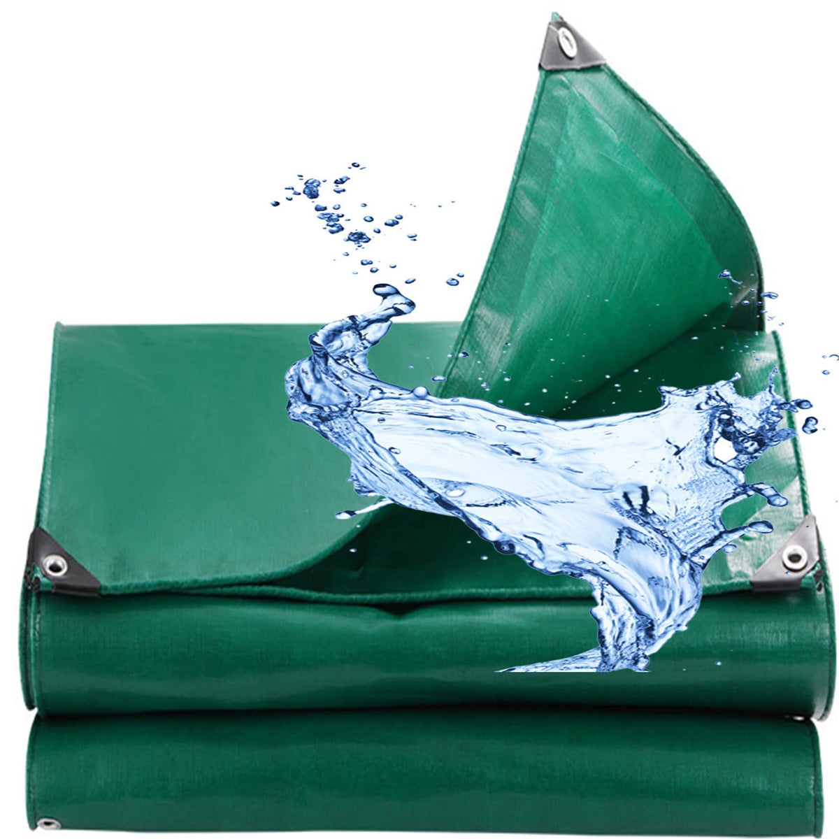 Tarp Heavy Duty Waterproof 10x20ft, Durable Uv Resistnat Windproof Protective Tarp Cover, Outdoor Tarp for Shed Canopy Frame Carport Rain Shelter, 180 G/M²