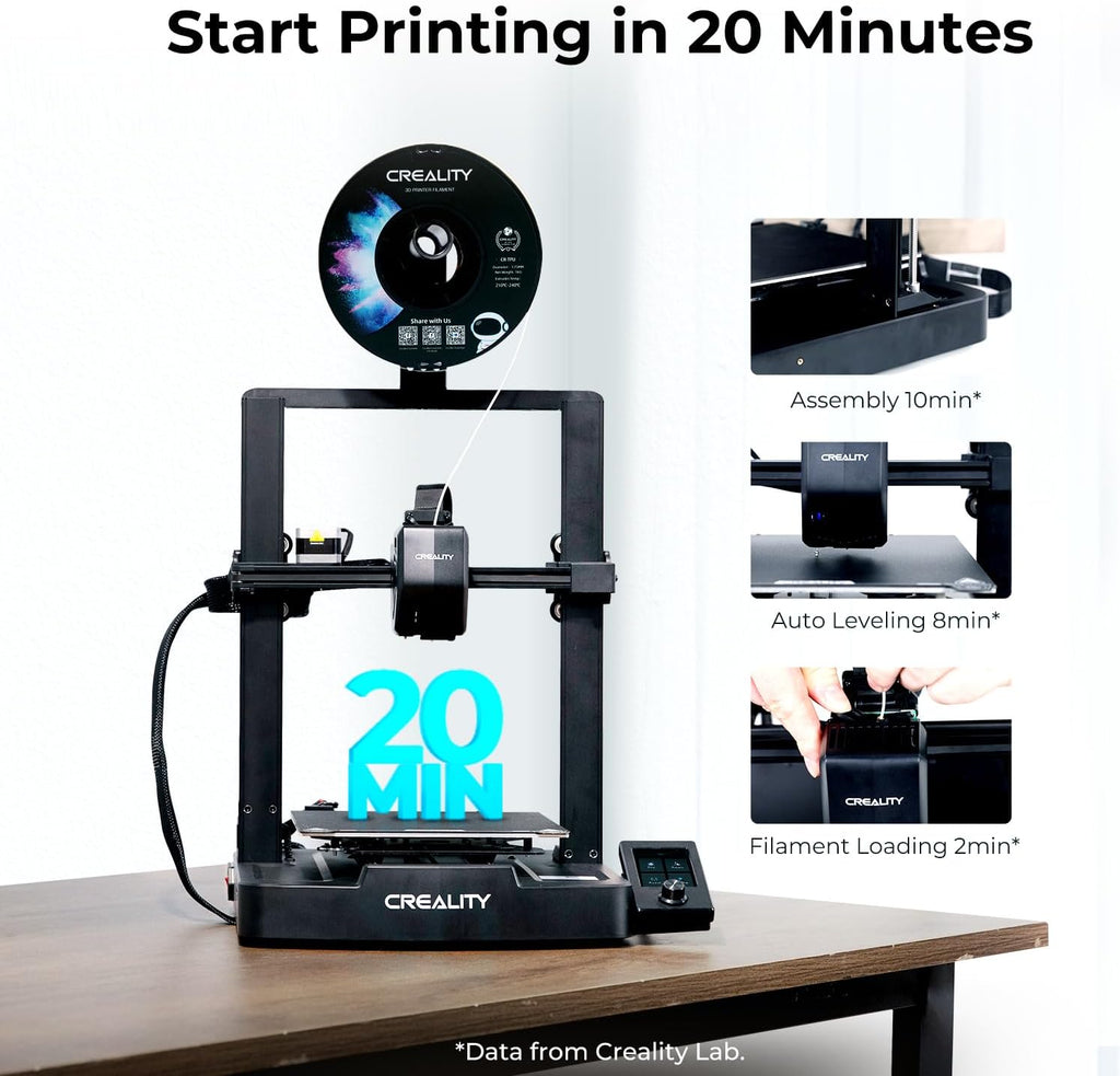 Creality Ender 3 V3 SE 3D Printer 250mm/s Faster Printing Speed CR Touch Auto Leveling Dual Z-Axis Auto Filament Loading Ender 3D Printer (Ender 3 SE Pro)
